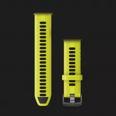Ремінець Garmin 22mm Forerunner Amp Yellow/Black Band (010-11251-AE)