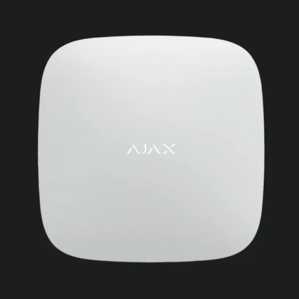 Інтелектуальна централь Ajax Hub, Jeweller, бездротова (White)