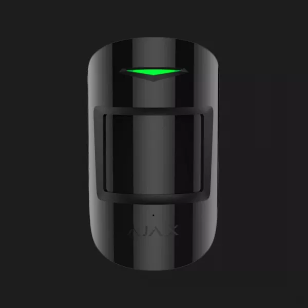 Датчик руху та розбиття скла Ajax CombiProtect, Jeweller, бездротовий (Black)
