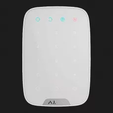 Бездротова сенсорна клавіатура Ajax KeyPad (White)