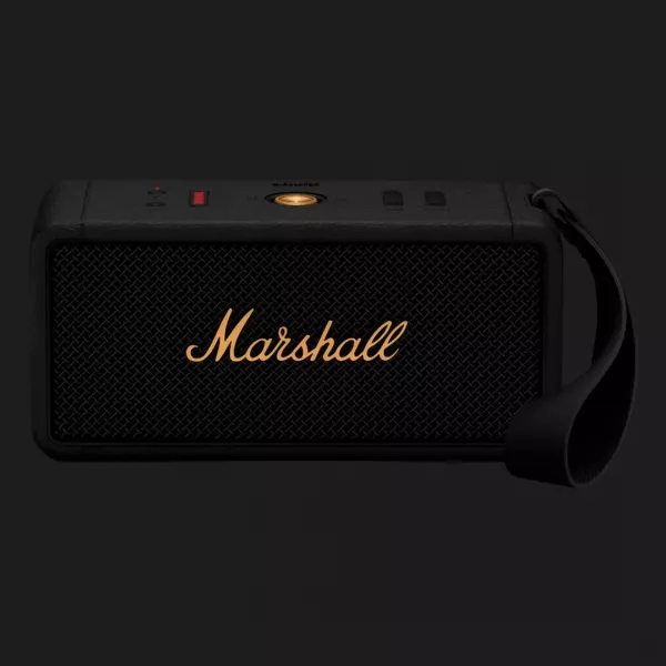 Акустика Marshall Portable Speaker Middleton (Black and Brass)