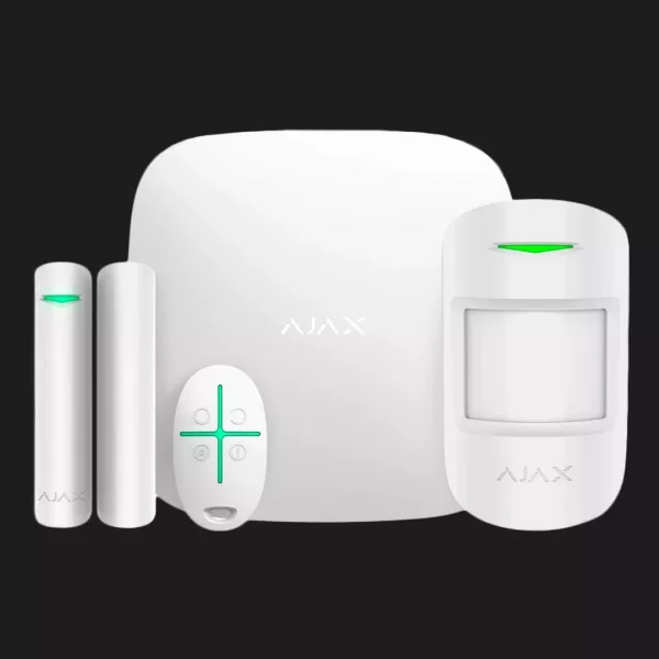 Комплект охоронної сигналізації Ajax StarterKit 2 (White)