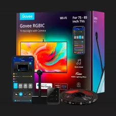 Набір адаптивного підсвічування Govee H6199 DreamView T1 TV Backlight 75-85' RGB (Black)