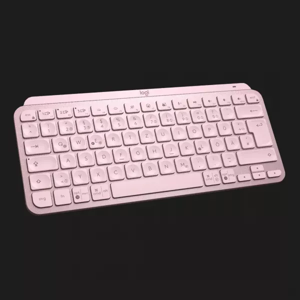 Клавіатура бездротова Logitech MX Keys Mini Wireless Illuminated UA (Rose) (UA)