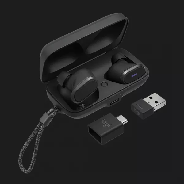 Навушники Logitech Zone True Wireless (Graphite) (UA)