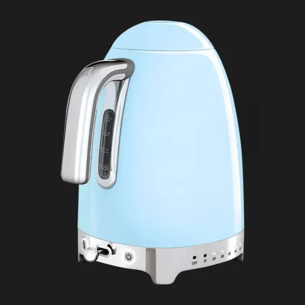 Електрочайник SMEG з регулятором температури (Blue)