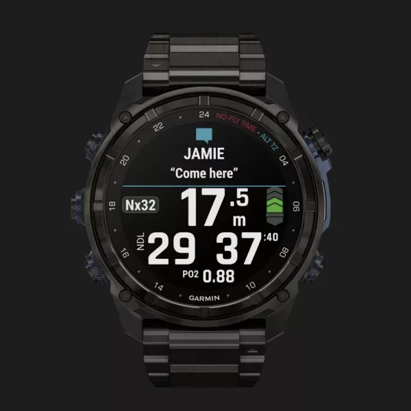 Garmin Descent Mk3i 51mm Carbon Gray DLC Titanium with DLC Titanium Band