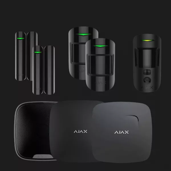 Комплект для будинку Ajax (Розширений) (Black)