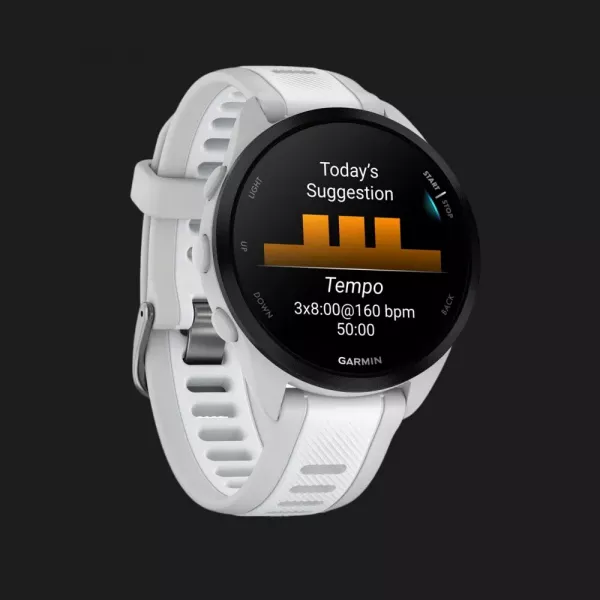 Garmin Forerunner 165 Music (Mist Gray/Whitestone)
