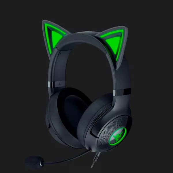 Ігрова гарнітура RAZER Kraken Kitty V2 (Black) (RZ04-04730100-R3M1) (UA)