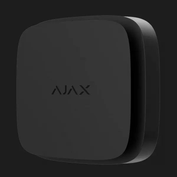 Датчик диму та температури Ajax FireProtect 2 RB Heat Smoke Jeweler (Змінна батарея) (Black)