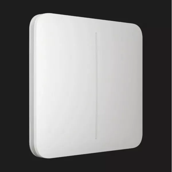Вимикач двоклавішний Ajax LightSwitch (White)