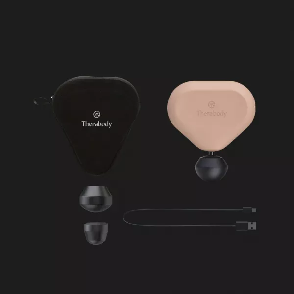 Перкусійний масажер Theragun mini, 2-е покоління (Desert Rose)