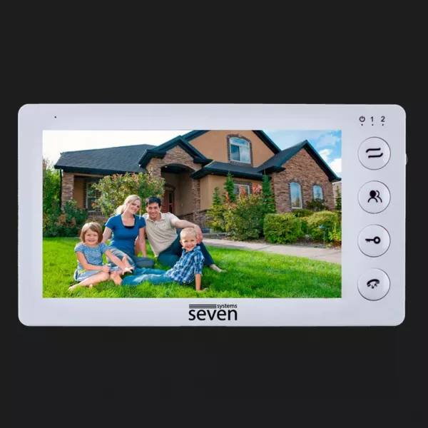 Комплект відеодомофону SEVEN DP-7574 KIT (White)