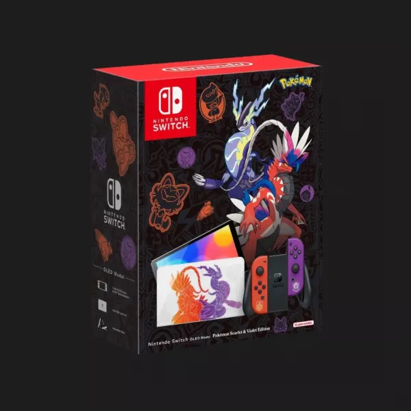 Ігрова приставка Nintendo Switch OLED (Pokemon Scarlet & Violet)