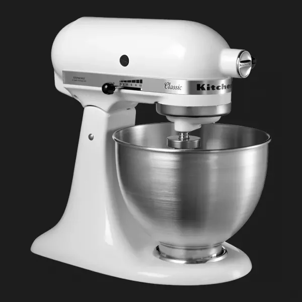 Планетарний міксер KitchenAid CLASSIC 4,3 л з відкидним блоком (White)