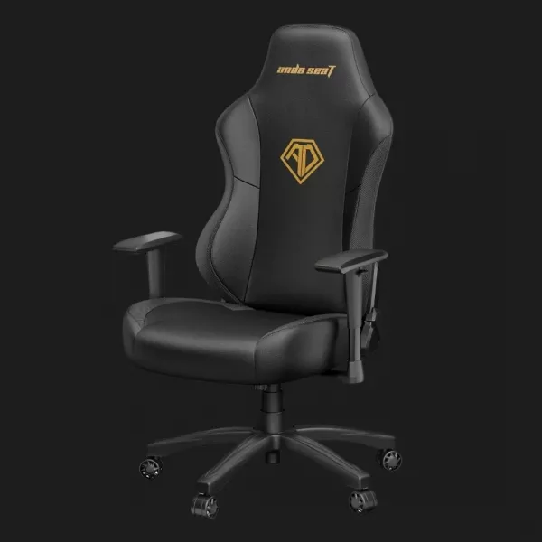 Крісло для геймерів Anda Seat Phantom 3 Size L (Black/Gold) (UA)