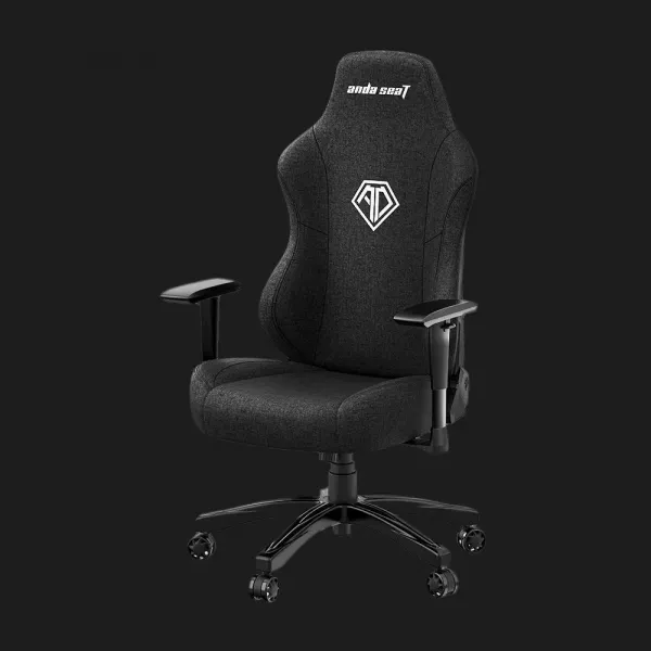 Крісло для геймерів Anda Seat Phantom 3 Size L Fabric (Black) (UA)