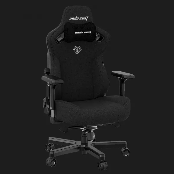 Крісло для геймерів Anda Seat Kaiser 3 Size XL Fabric (Black) (UA)
