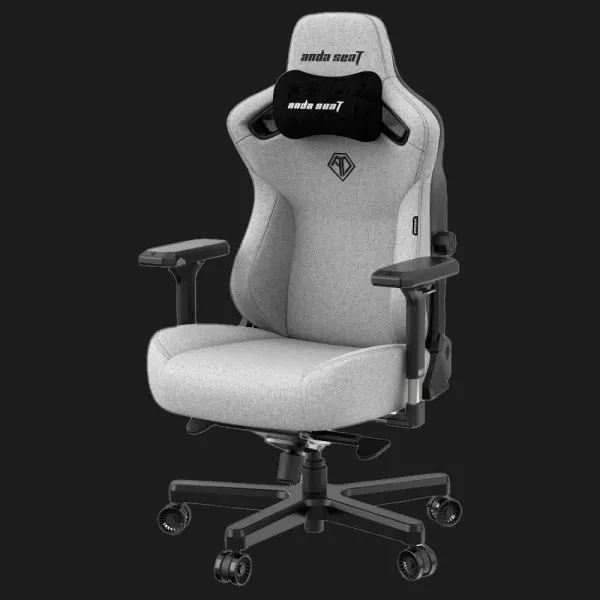 Крісло для геймерів Anda Seat Kaiser 3 Size XL Fabric (Gray) (UA)