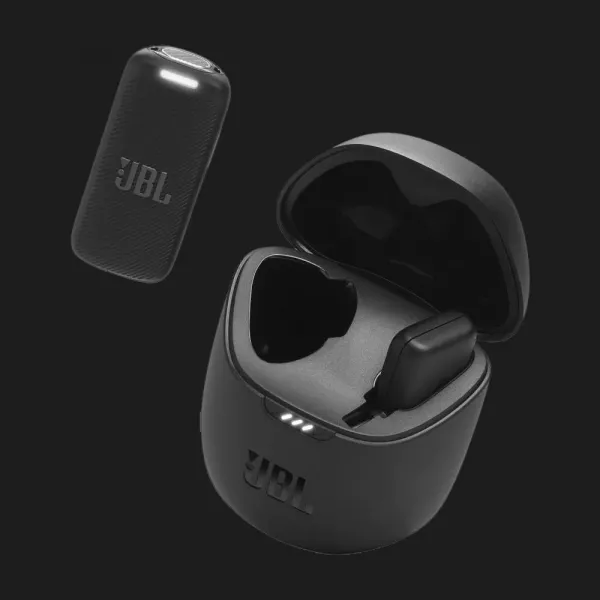 Бездротовий петличний мікрофон JBL Quantum Stream Wireless Lightning (Black)