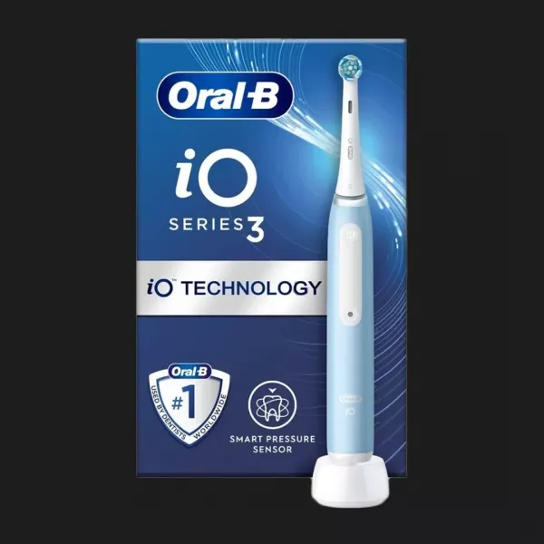 Зубна електрощітка BRAUN Oral-B iO Series 3 (Ice Blue)