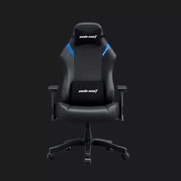 Крісло ігрове Anda Seat Luna Size L (Black/Blue) (UA)