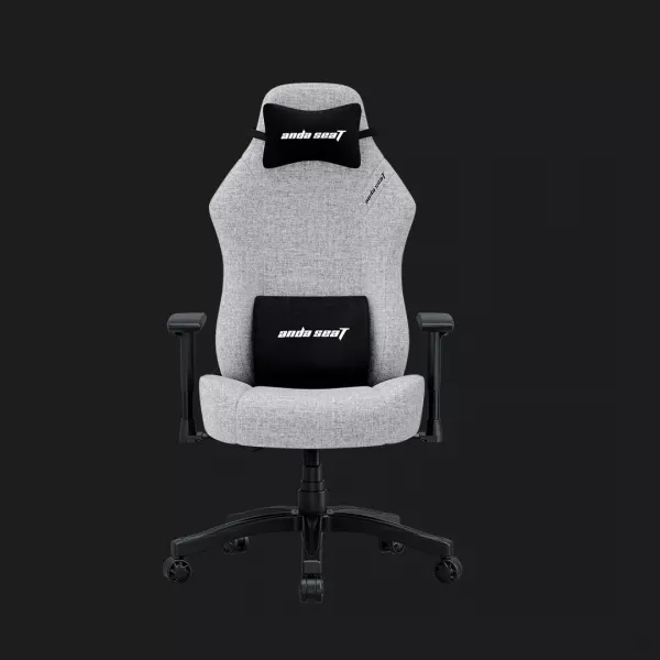 Крісло ігрове Anda Seat Luna Size L (Grey Fabric) (UA)