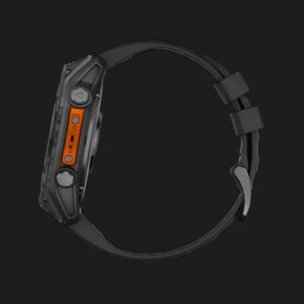 Garmin Fenix 8 51mm AMOLED Slate Gray with Black Silicone Band (010-02905-00)
