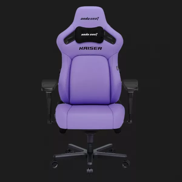 Крісло ігрове Anda Seat Kaiser 4 Size XL Premium PVC (Purple) (UA)