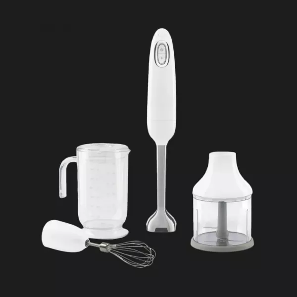 Блендер занурювальний SMEG з аксесуарами (HBF03WHEU) (White)