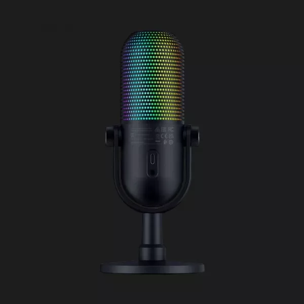 Мікрофон Razer Seiren V3 Chroma (Black) (RZ19-05060100-R3M1) (UA)