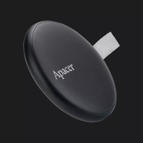 SSD-накопичувач Apacer Magnetic Portable AS725 1 TB USB 3.2 Gen.2 Type-C MagSafe (Black)