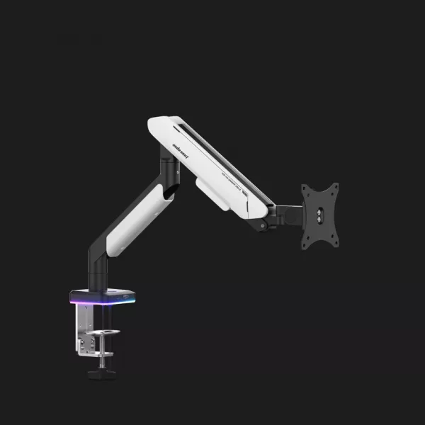 Настільне кріплення для монітора Anda Seat Stealth PRO II RGB 17”-42” (White) (UA)
