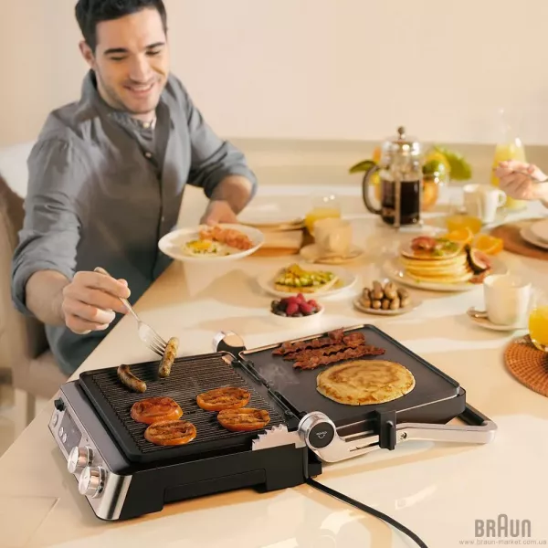 Гриль-вафельниця Braun MultiGrill 7 CG 7044