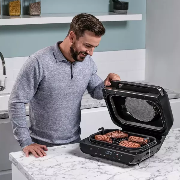 Гриль Ninja Foodi MAX Health MultiGrill & Air Fryer з Сooking probe AG551EU