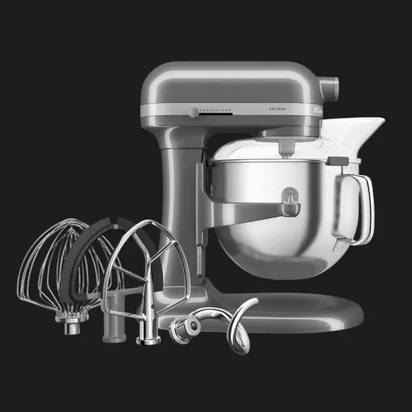 Планетарний міксер KitchenAid Artisan 6,6 л (Medallion Silver) (5KSM70SHXEMS)
