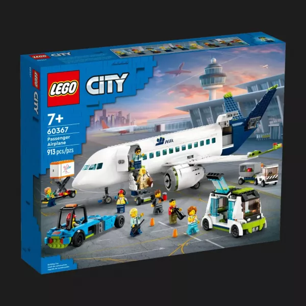 Конструктор LEGO City Пасажирський літак (60367)