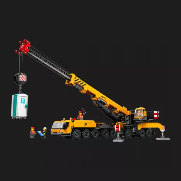 Конструктор LEGO City Жовтий пересувний будівельний кран (60409)