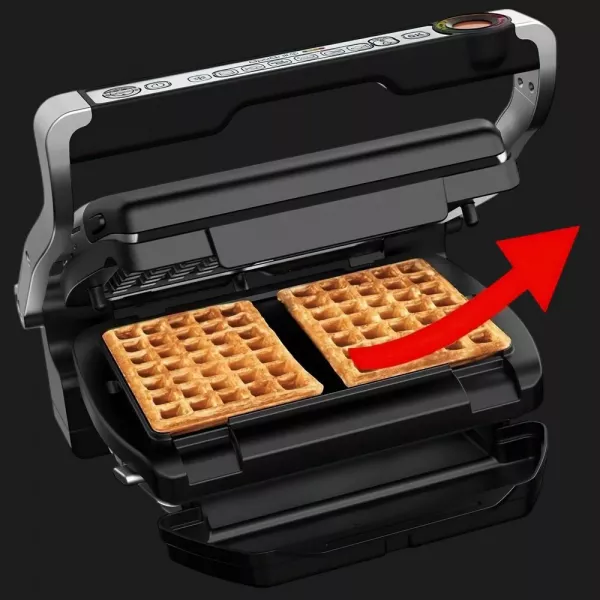 Гриль Tefal OptiGrill + Waffles GC716D12