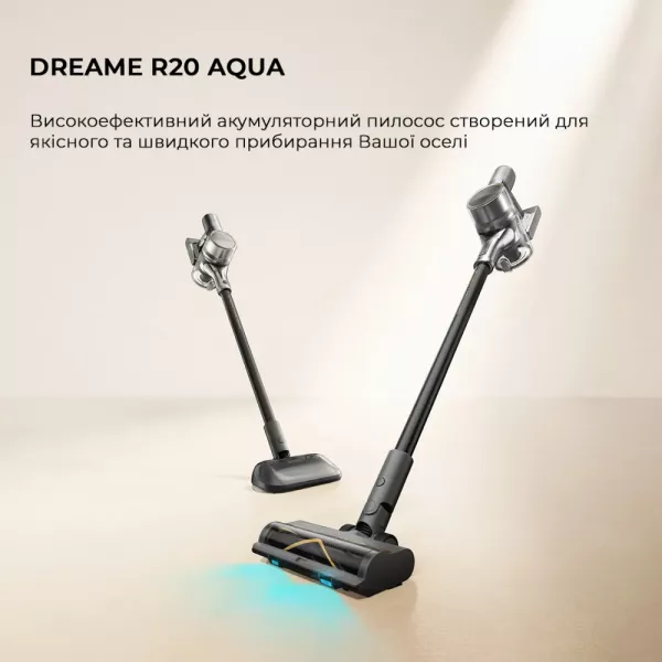 Акумуляторний пилосос Dreame R20 Aqua (VTV21A)