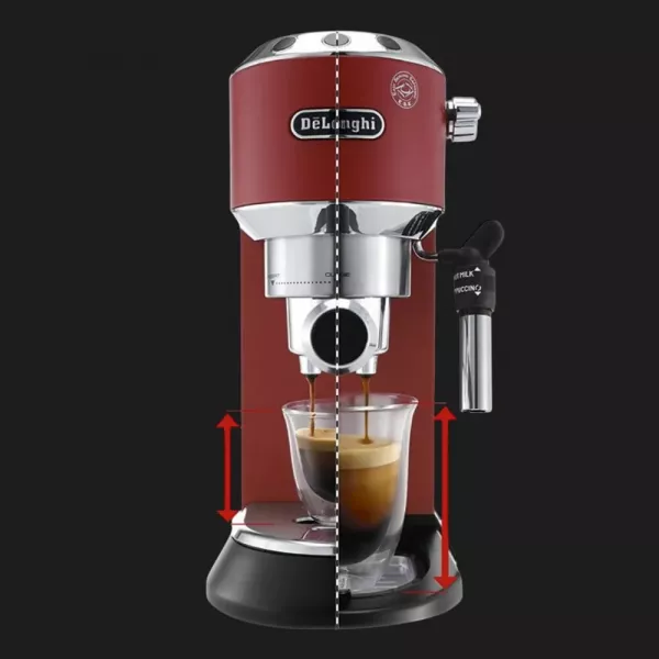 Ріжкова кавоварка DeLonghi Dedica (Red)