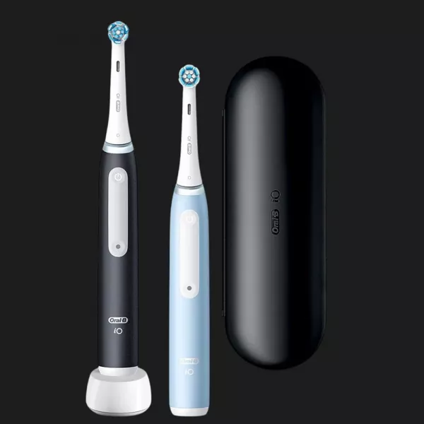Набір зубних електрощіток BRAUN Oral-B iO Series 3 Duo (Black/Blue)