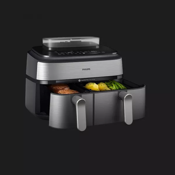 Мультипіч Philips Dual Basket Airfryer 5000 Series NA555/00