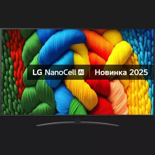 Телевізор LG 55 55NANO81A6A (UA)