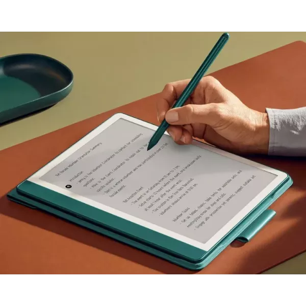 Електронна книга з підсвічуванням Amazon Kindle Scribe 64GB Premium Pen (Jade) (Standard)