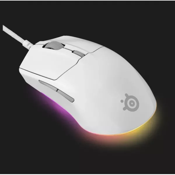 Ігрова миша SteelSeries Rival 3 Gen 2 RGB (White) (UA)