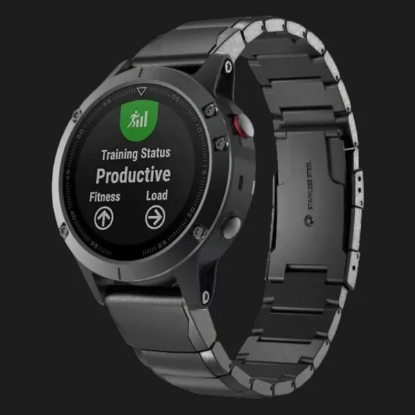 Ремінець Metal Strap для Garmin 20 mm (Black)