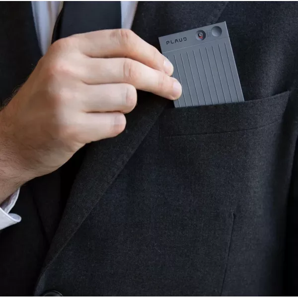 Цифровий диктофон PLAUD Note ChatGPT AI (Black) (NB-100-BL)