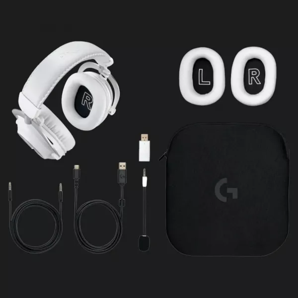 Гарнітура Logitech G Pro X2 Wireless LightSpeed (White) (EU)